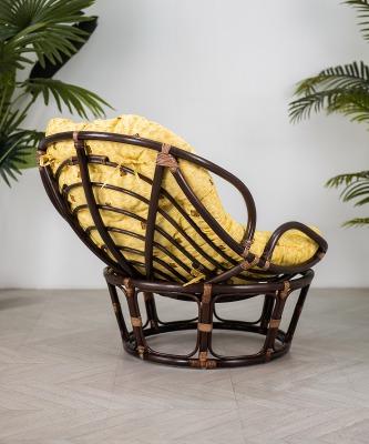 Кресло из натурального ротанга Челси ПАПАСАН (цвет: шоколад) - вид 17 миниатюра