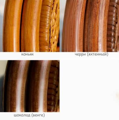 Обеденная группа мебели из натурального ротанга Ява Ланч (цвет: шоколад) - вид 7 миниатюра