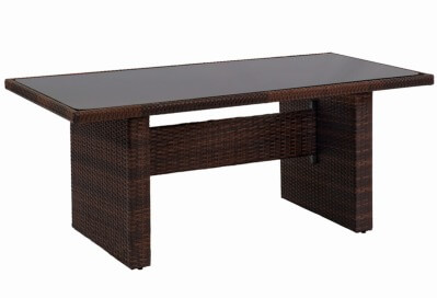 Комплект мебели из искусственного ротанга Лаунж-7 (цвет: шоколад) с коричневыми подушками - вид 11 миниатюра