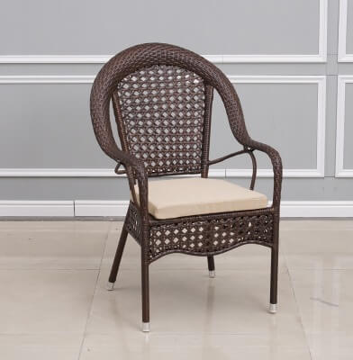 Кресло из искусственного ротанга  Шампань  (цвет: шоколад)